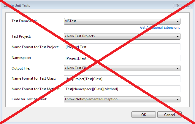 Create Unit Tests