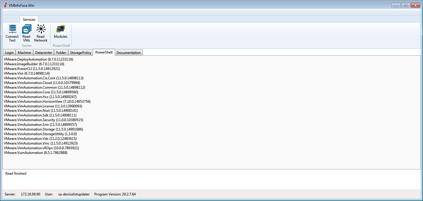 ScreenVMInfo Face Win Register Power Shell